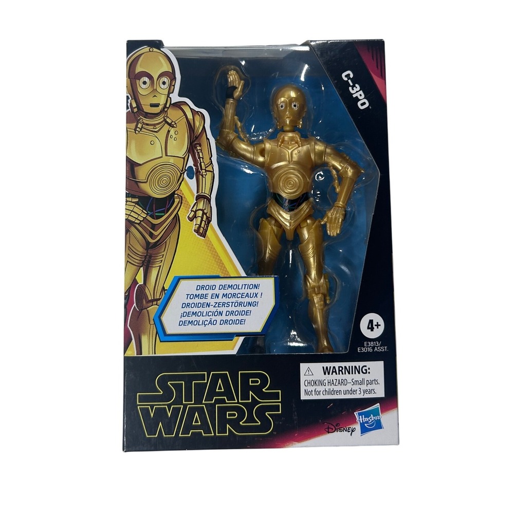 Star Wars Galaxy of Adventures C-3PO Droid Demolition Action Figure Hasbro E3813
